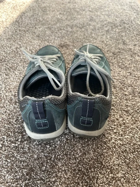 Dansko Women's Navy Suede Waterproof Slip Resistant Athletic Shoe - Picture 6 of 8